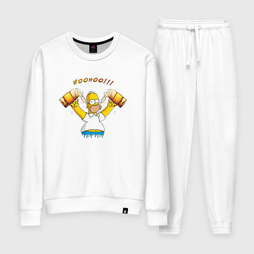 Женский костюм Homer & Beer / Белый – фото 1