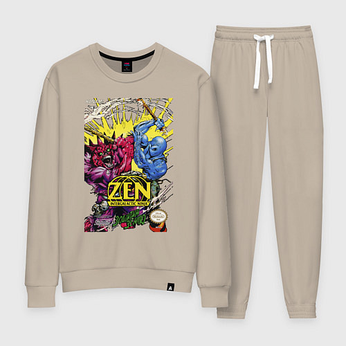 Женский костюм Zen - intergalactic ninja / Миндальный – фото 1