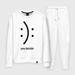 Женский костюм Уou decide, sad or cheerful