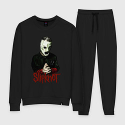 Костюм хлопковый женский Slipknot mask, цвет: черный