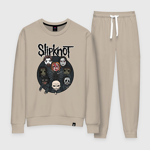 Женский костюм Slipknot art fan / Миндальный – фото 1