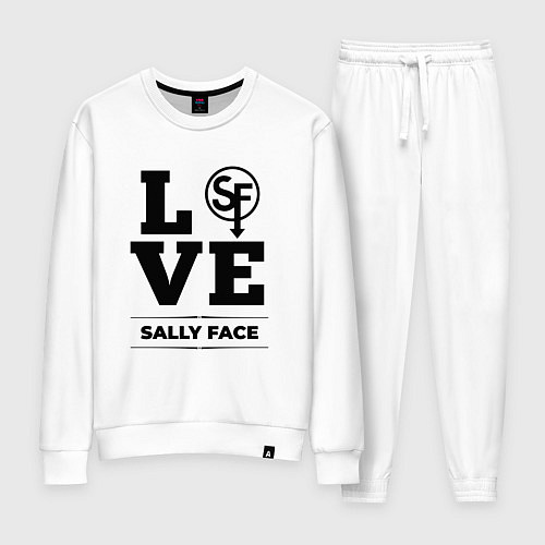 Женский костюм Sally Face love classic / Белый – фото 1