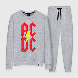Женский костюм AC DC logo