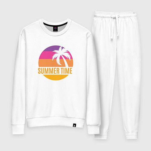 Женский костюм Summer time California / Белый – фото 1