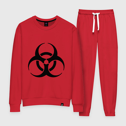Женский костюм Biological hazard / Красный – фото 1