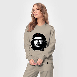 Костюм хлопковый женский Ernesto Che Guevara, цвет: миндальный — фото 2