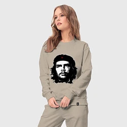 Костюм хлопковый женский Ernesto Che Guevara, цвет: миндальный — фото 2