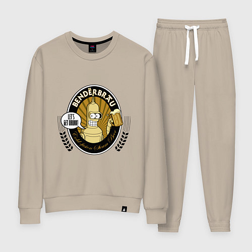 Женский костюм Benderbrau - lets get drunk / Миндальный – фото 1