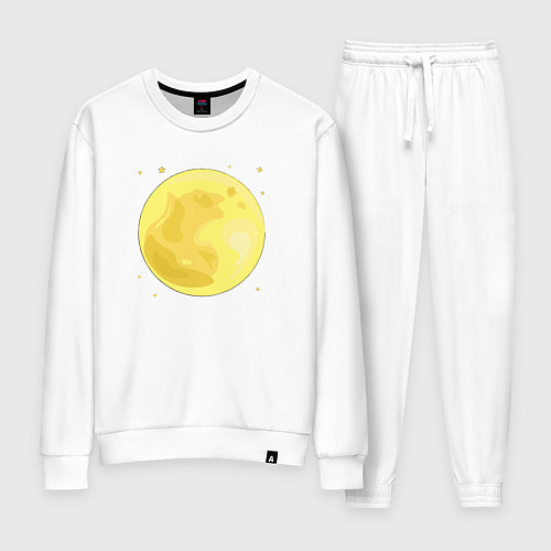 Женский костюм Луна и звезды / Белый – фото 1