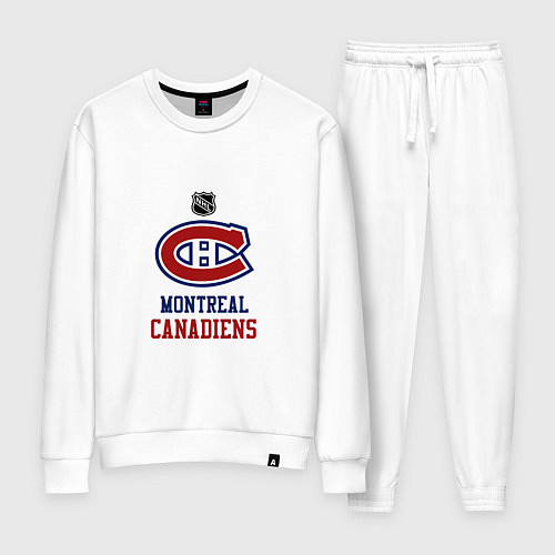Женский костюм Монреаль Канадиенс - НХЛ / Белый – фото 1