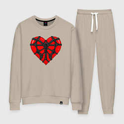 Женский костюм Связанное сердце бдсм