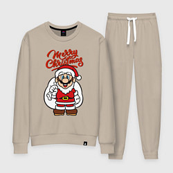 Женский костюм Christmas Mario