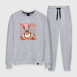 Женский костюм Сукуна Рёмэн показывает язык