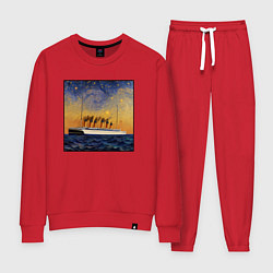 Женский костюм Титаник в море - Ван Гог