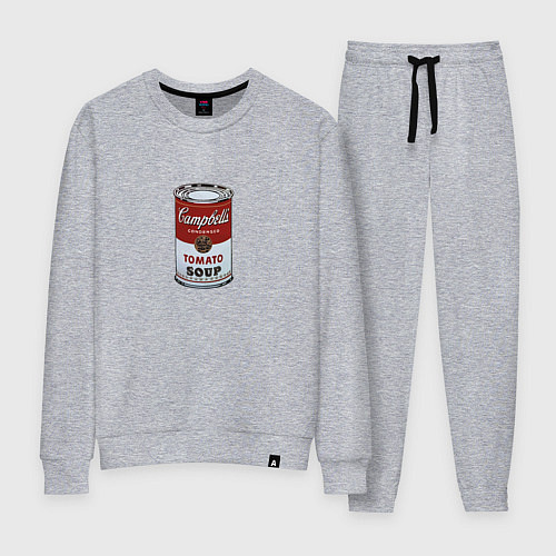 Женский костюм Банка с супом Кэмпбелл / Меланж – фото 1