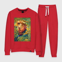 Женский костюм Abstract Vincent van Gogh - surrealism self-portra