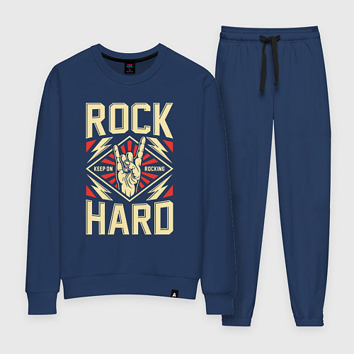 Женский костюм Хард-рок / Тёмно-синий – фото 1