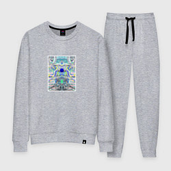 Костюм хлопковый женский Точка энергии, цвет: меланж