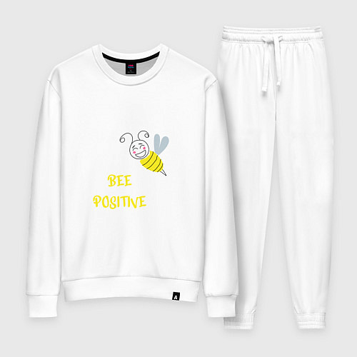 Женский костюм Позитивная пчела / Белый – фото 1