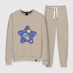 Женский костюм Ежик в космосе