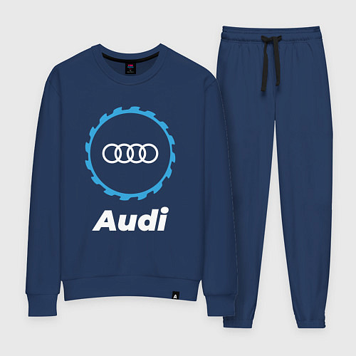 Женский костюм Audi в стиле Top Gear / Тёмно-синий – фото 1