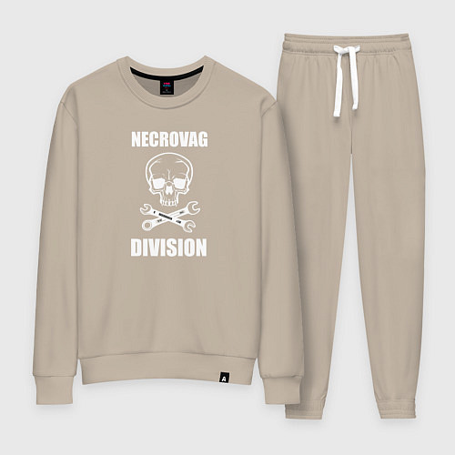 Женский костюм Necrovag white division / Миндальный – фото 1