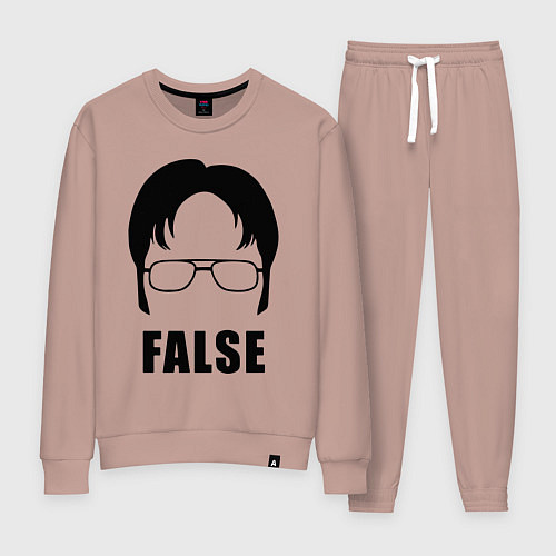 Женский костюм Дуайт Шрут / Пыльно-розовый – фото 1