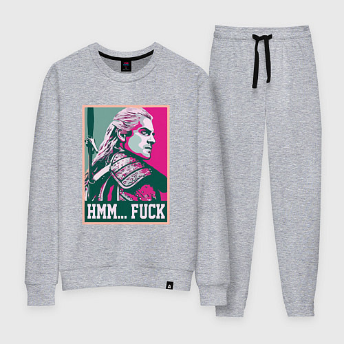 Женский костюм Ведьмак поп арт 2023 / Меланж – фото 1