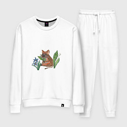 Женский костюм Кабанчик с весенними цветами