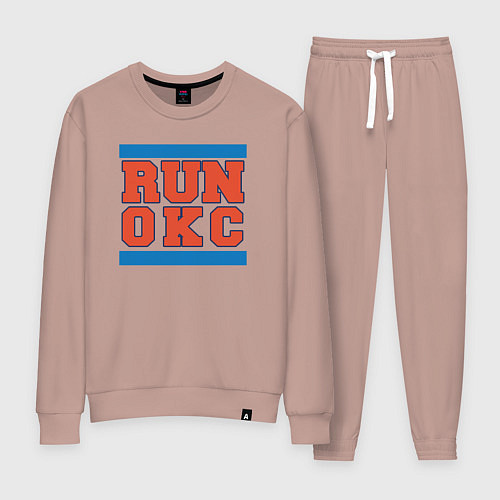 Женский костюм Run Oklahoma City Thunder / Пыльно-розовый – фото 1