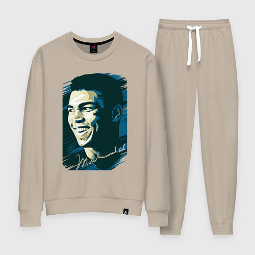 Женский костюм Боксер Мухаммед Али / Миндальный – фото 1