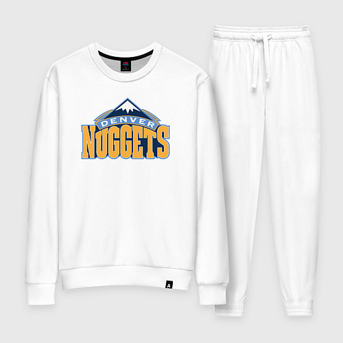 Женский костюм Denver Nuggets / Белый – фото 1