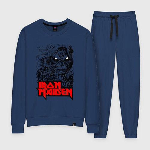 Женский костюм Iron Maiden eyes / Тёмно-синий – фото 1