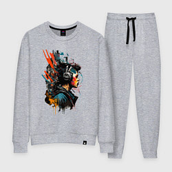 Женский костюм Слушая музыку - Хуф и Ся