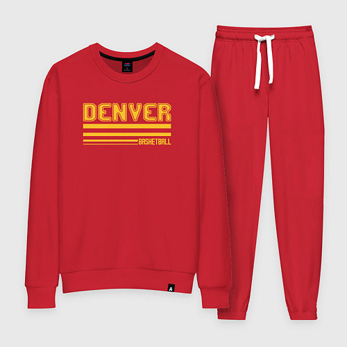 Женский костюм Basketball Denver / Красный – фото 1