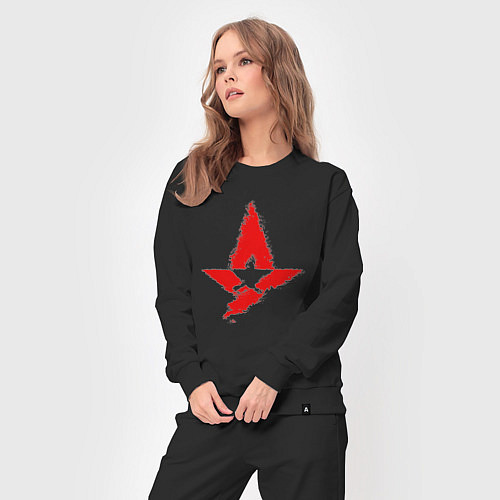 Женский костюм Astralis art / Черный – фото 3