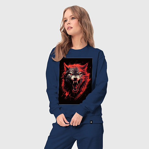 Женский костюм Red wolf / Тёмно-синий – фото 3