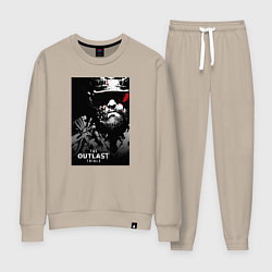 Костюм хлопковый женский The Outlast Trials Лиланд Койл, цвет: миндальный