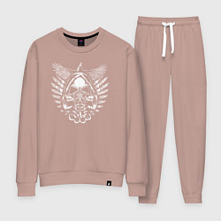 Костюм хлопковый женский The Chemodan clan, цвет: пыльно-розовый