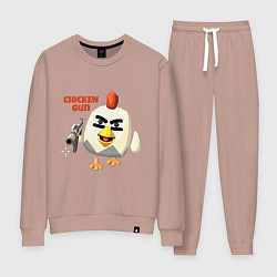 Женский костюм Chicken Gun злой
