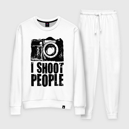 Женский костюм Shoot photographer / Белый – фото 1