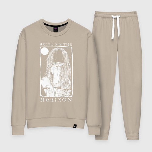 Женский костюм Bring Me the Horizon girl / Миндальный – фото 1