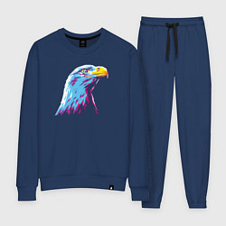 Костюм хлопковый женский Орел WPAP, цвет: тёмно-синий