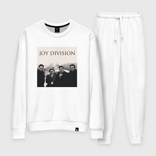 Женский костюм Тру фанат Joy Division / Белый – фото 1