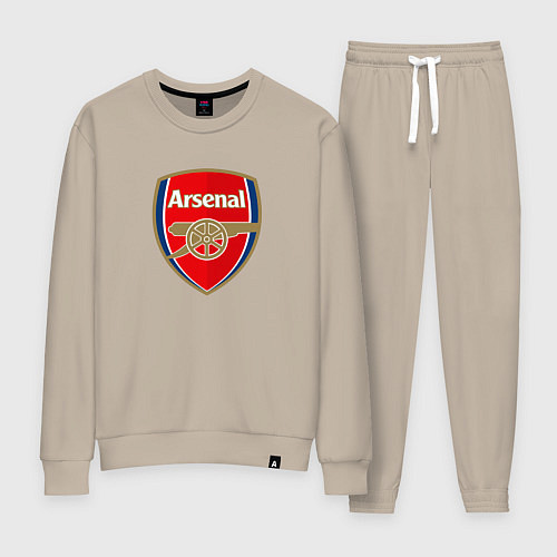 Женский костюм Arsenal fc sport / Миндальный – фото 1