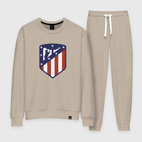 Женский костюм Atletico Madrid FC / Миндальный – фото 1