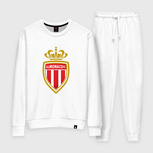 Женский костюм Monaco fc sport / Белый – фото 1