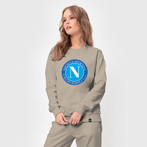 Женский костюм Napoli fc sport / Миндальный – фото 3