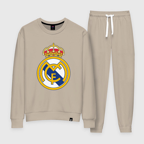 Женский костюм Real madrid fc sport / Миндальный – фото 1