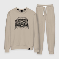 Женский костюм Медоед высунул язык